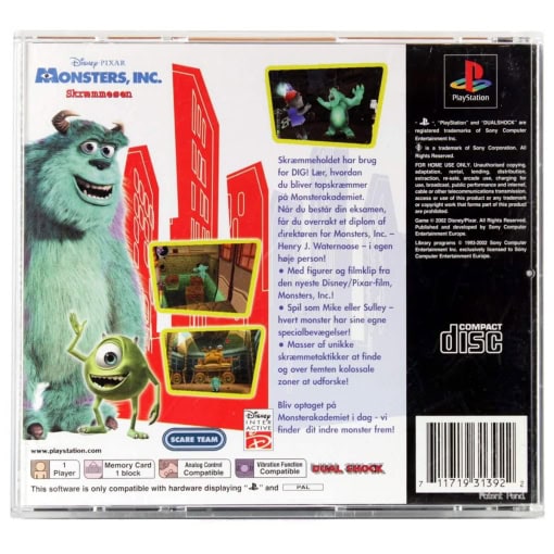Disney/Pixar Monsters, Inc. Skræmmeøen (PS1) - Image 2