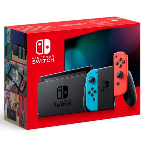 Nintendo Switch konsol Neon Rød/Blå - 2022