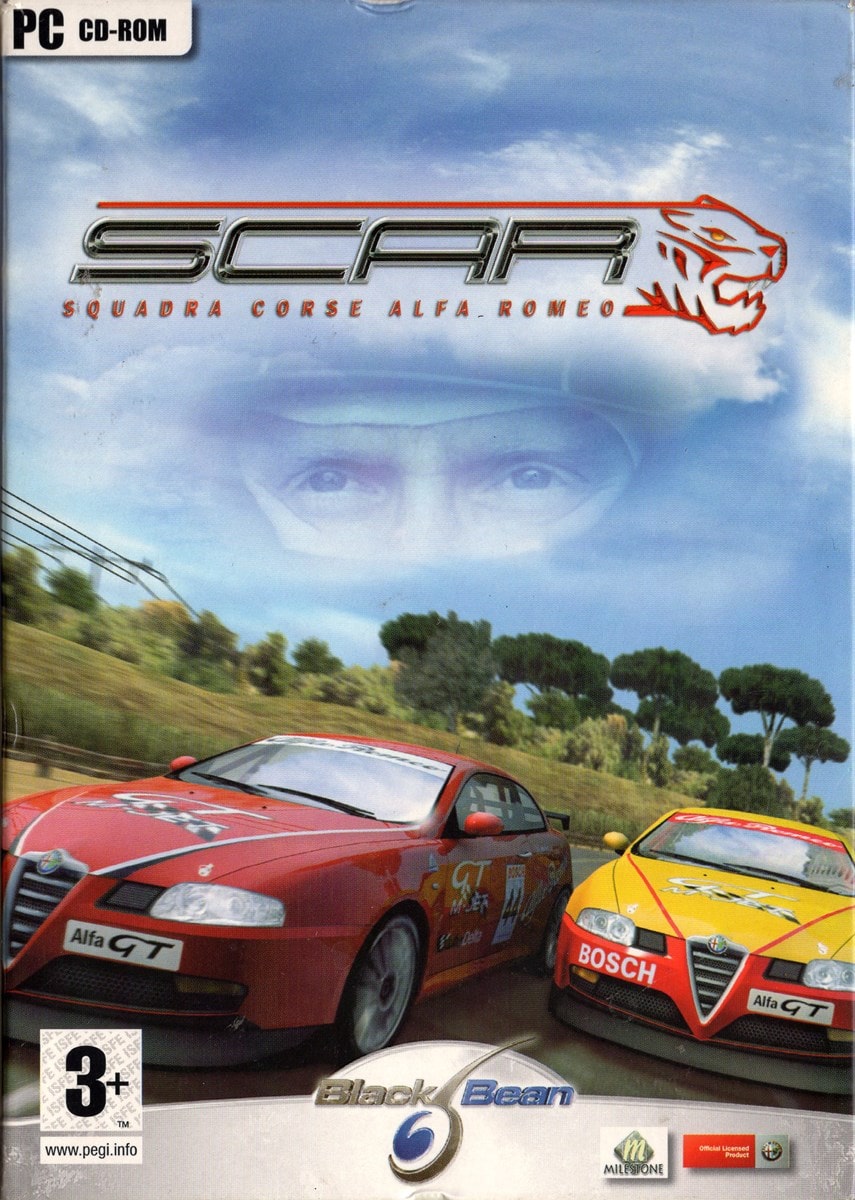 Jeu Vidéo SCAR Squadra Corse Alfa Romeo - Version PC Française - Bon état