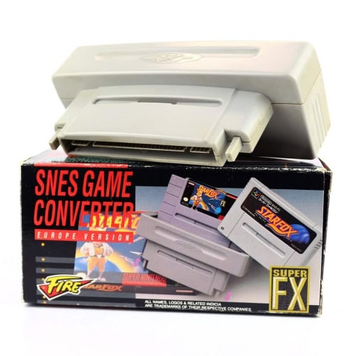 SNES Fire Adapter til NTSC/JAP spil (Boxed)