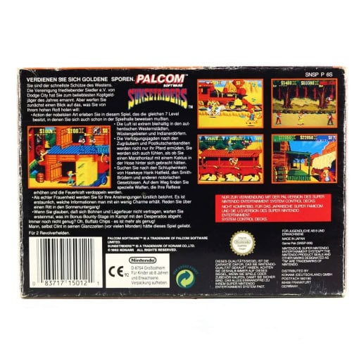 Sunset Riders (SNES - Boxed) - Image 2