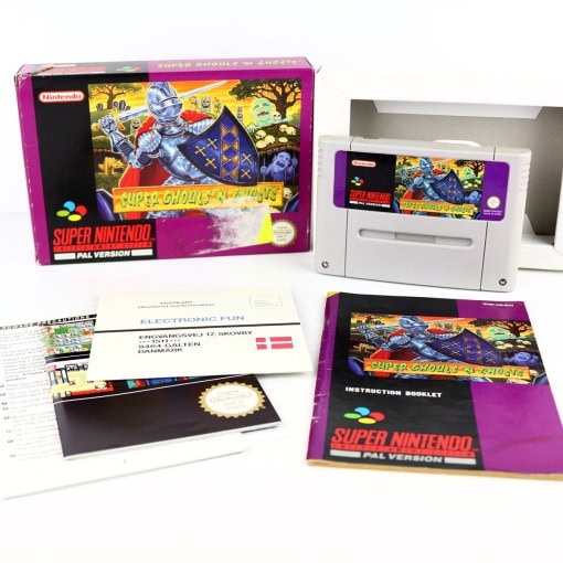 Super Ghouls ‘N Ghosts (SNES - Boxed - SCN) - Image 5