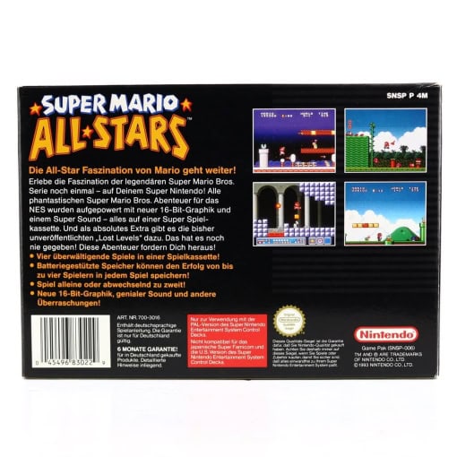 Super Mario All-Stars (SNES - Boxed) - Image 2