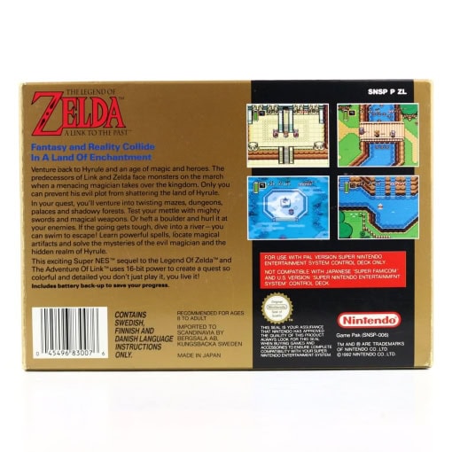 The Legend of Zelda: A Link to the Past (SNES - Boxed - SCN) - Image 2