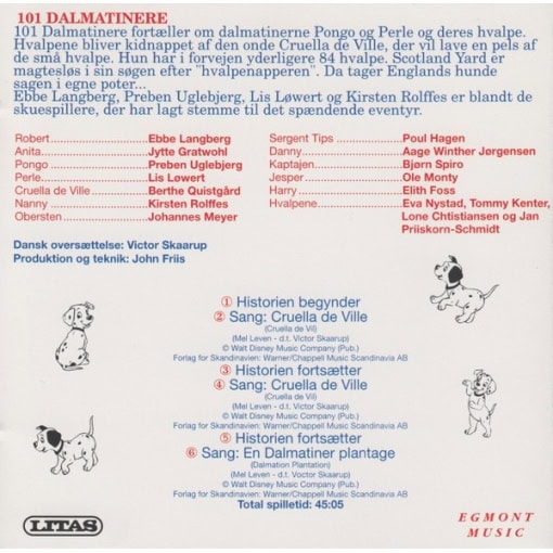 101 Dalmatinere Hund Og Hund Imellem (CD) - Image 2