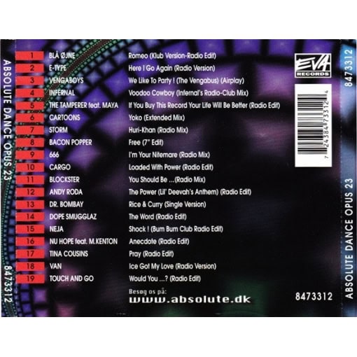 Absolute Dance Opus 23 (CD, 1999) - Image 2