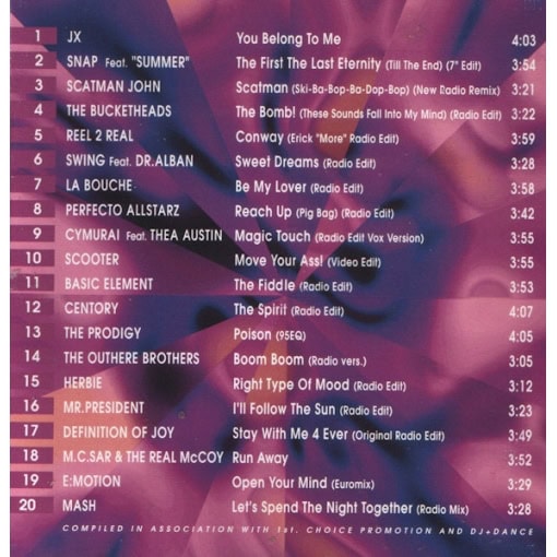 Absolute Let's Dance Opus 8 (CD, 1995) - Image 2