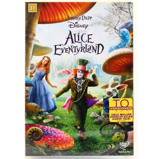 Alice i Eventyrland (DVD, 2010, Johnny Depp)