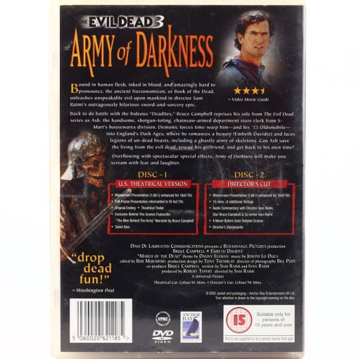 Army of Darkness - Evil Dead 3 (DVD) - Image 2