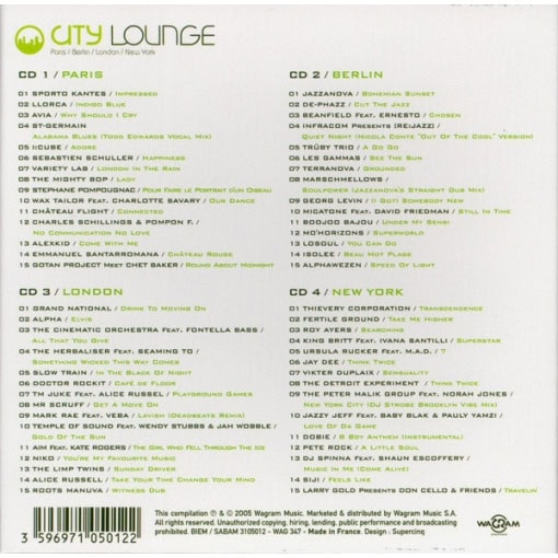 City Lounge (CD, 2005) - Image 2