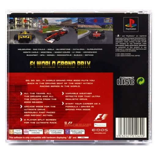 F1 World Grand Prix (PS1) - Image 2