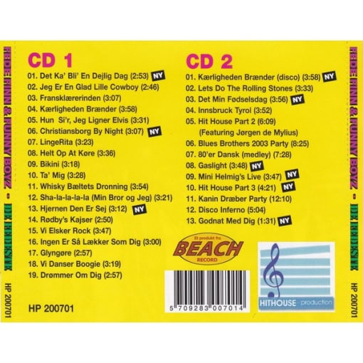 Fede Finn & Funny Boyz – De Fedeste (CD, 2007) - Image 2