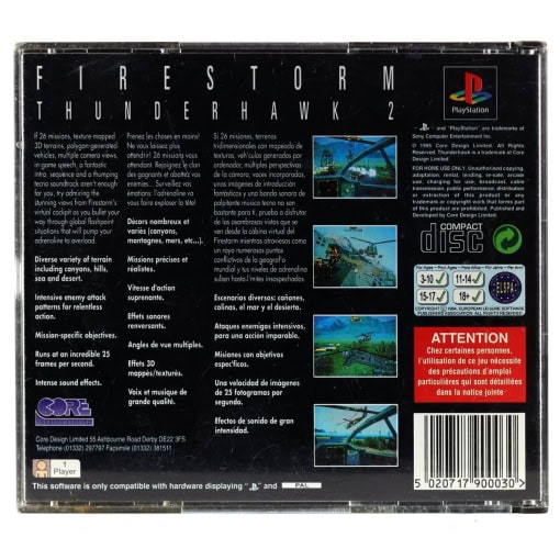 Firestorm: Thunderhawk 2 (PS1) - Image 2