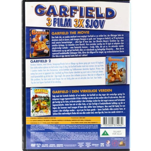 Garfield Collection: 3 Film 3x Sjov (DVD) - Image 2