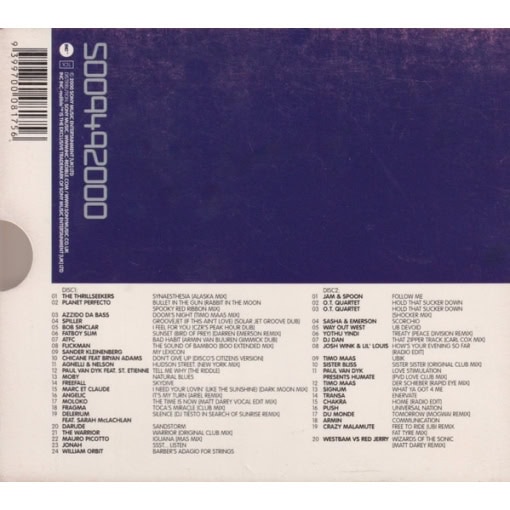 Gatecrasher: National Anthems (CD, 2000) - Image 2
