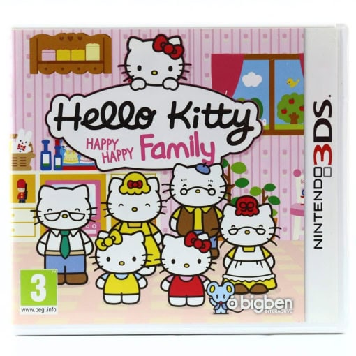 Hello Kitty: Happy Happy Family (Nintendo 3DS)