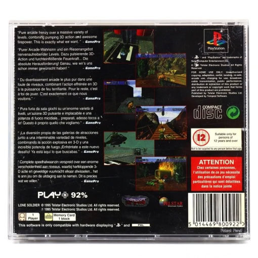 Lone Soldier (PS1) - Image 2