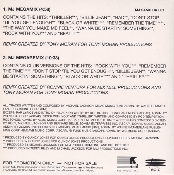 Michael Jackson MEGAMIX MEGAREMIX 非売品 Stream MICHAEL JACKSON MEGAMIX 2024 by @DEEJAYSERGEDC by