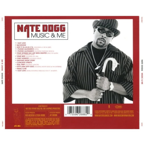Nate Dogg – Music & Me (CD) - Billede 2