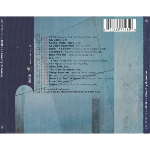 Nelly – Country Grammar (CD) - Image 2