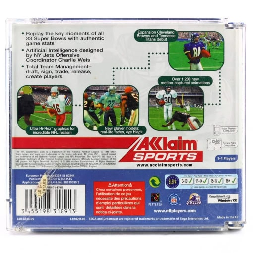 NFL Quaterback Club 2000 (SEGA Dreamcast) - Image 2