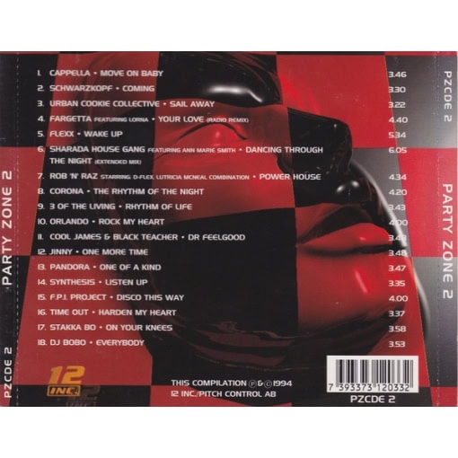 Party Zone 2 (CD, 1994) - Image 2