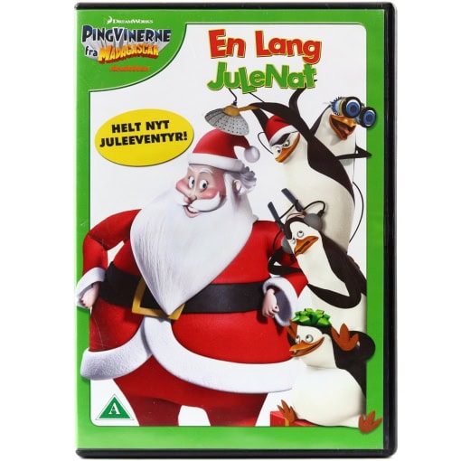Pingvinerne fra Madagascar: En lang julenat (DVD)