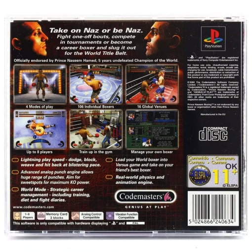 Prince Naseem Boxing (PS1) - Image 2