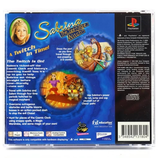Sabrina the Teenage Witch: A Twitch in Time! (PS1) - Image 2
