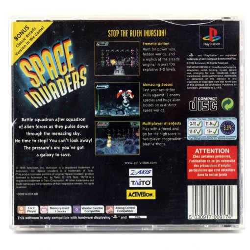 Space Invaders (PS1) - Image 2