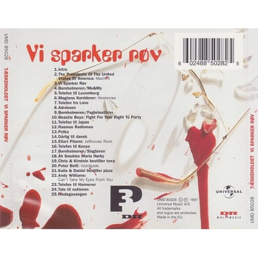 Tæskeholdet – Vi Sparker Røv (CD, 1997) - Image 2