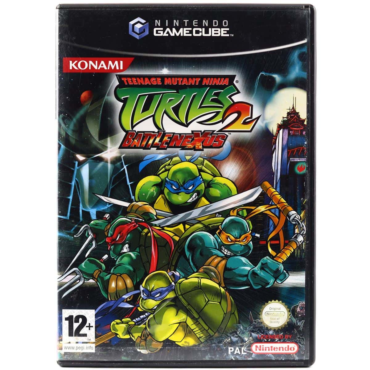 Teenage Mutant Ninja Turtles 2 Battle Nexus (Nintendo GameCube) WTS Retro Køb her