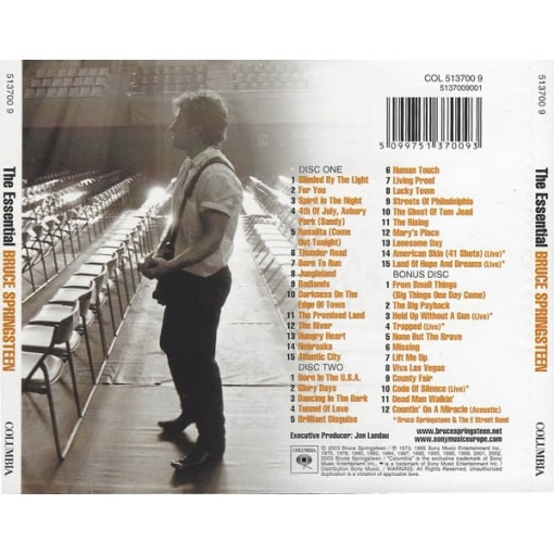 The Essential Bruce Springsteen (CD) - Image 2