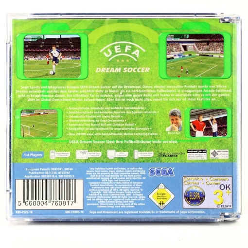 UEFA Dream Soccer (SEGA Dreamcast - Tysk) - Image 2