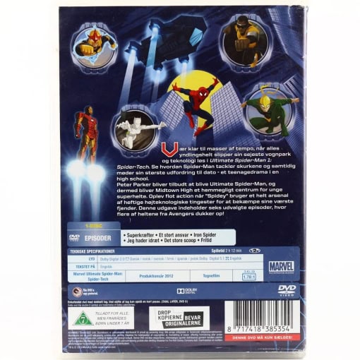 Ultimate Spider-Man: Vol. 1 - Spider-Tech (DVD) - Image 2