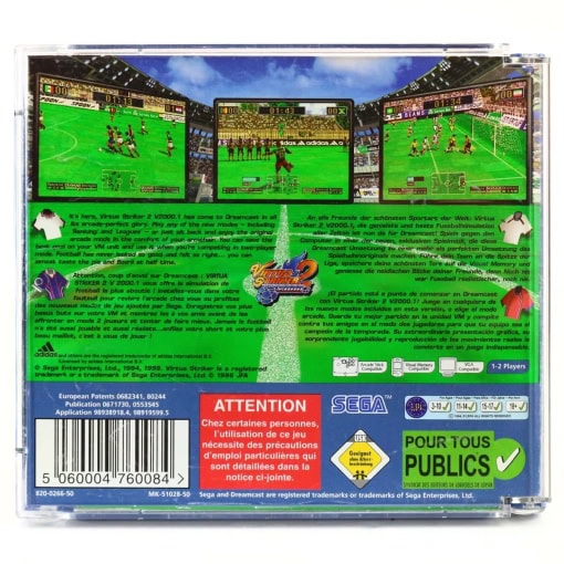 Virtua Striker 2 (SEGA Dreamcast) - Image 2