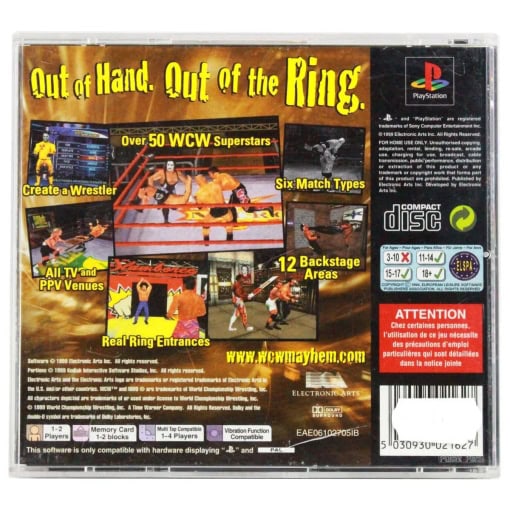 WCW Mayhem (PS1) - Image 2