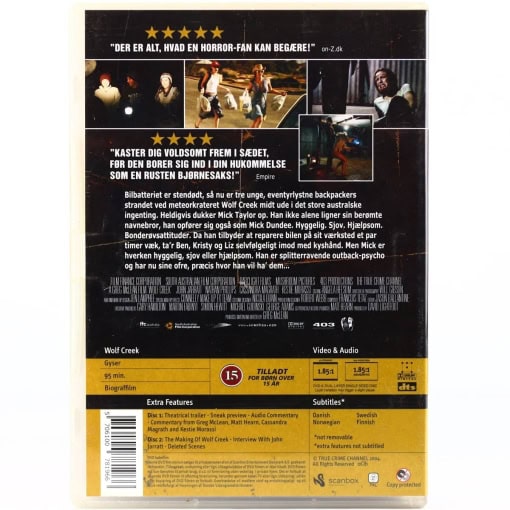 Wolf Creek - 2 Disc Edition (DVD) - Image 2