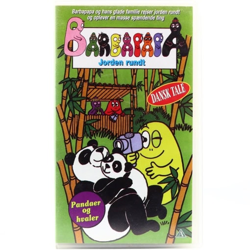 Barbapapa: Jorden Rundt - Blandt pandaer og hvaler (VHS)