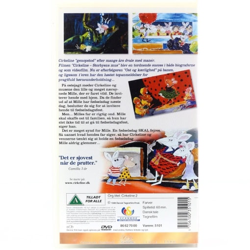 Cirkeline 2 - Ost og Kærlighed (VHS) - Image 2