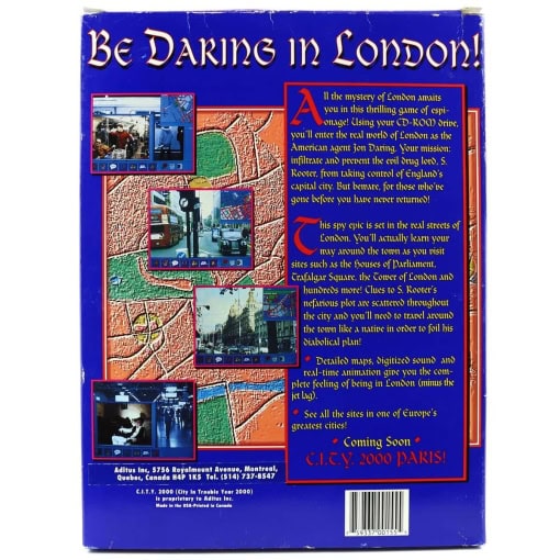 C.I.T.Y. 2000 (PC Big Box) - Image 2