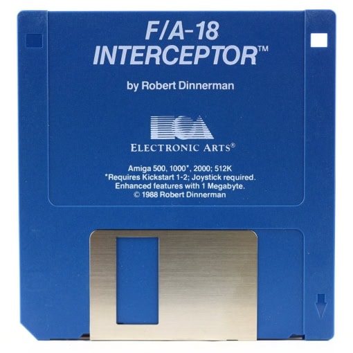 F/A-18 Interceptor (Amiga - Løs Diskette) - Image 2