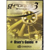 GeForce 3 Titanium 2000 User's Guide + Driver CD (PC)