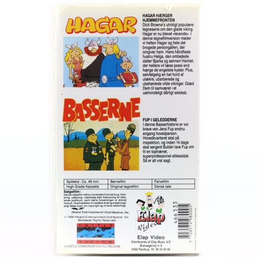 Hagar / Basserne (VHS) - Image 2