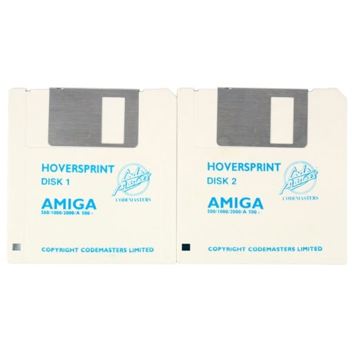 Hover Sprint (Amiga - Løse Disketter)