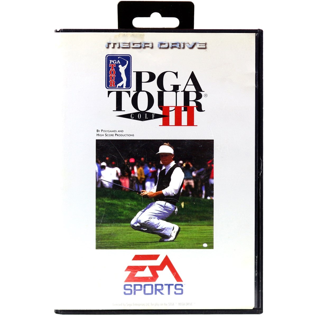 Jeu Sega MegaDrive – PGA European Tour – Complet Boîte – SEGA