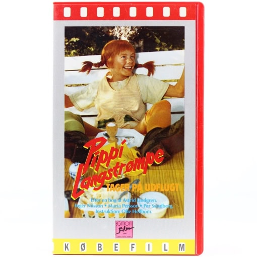 Pippi Langstrømpe - Tager på udflugt (VHS)