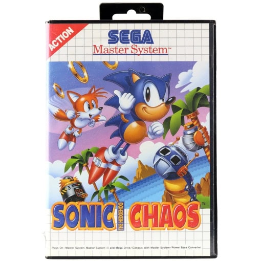 Sonic the Hedgehog Chaos (SEGA Master System) - WTS Retro - Køb spillet her