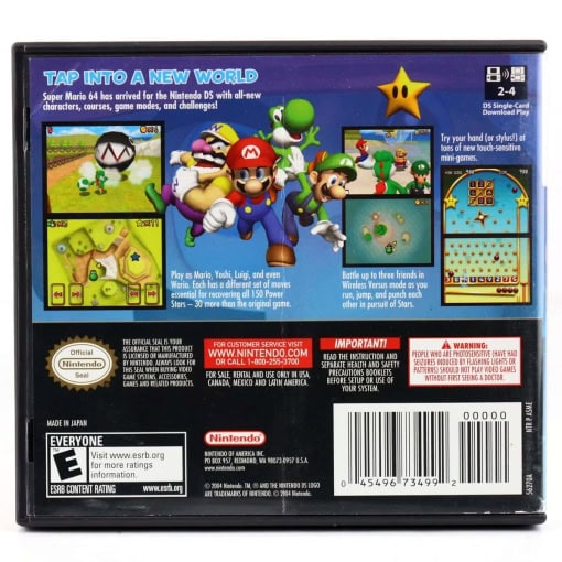Super Mario 64 DS (Nintendo DS - USA) - Image 2