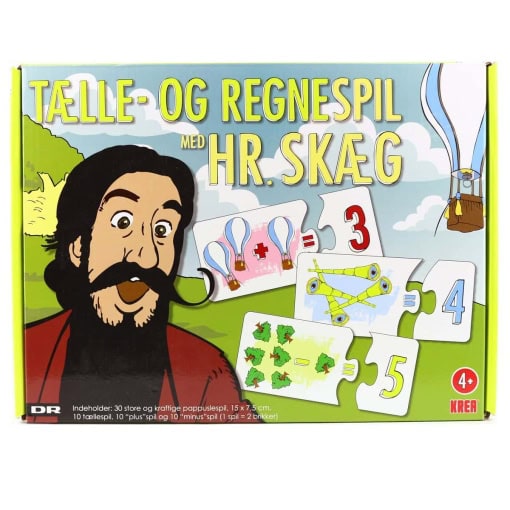 Tælle- og regnespil med Hr. Skæg